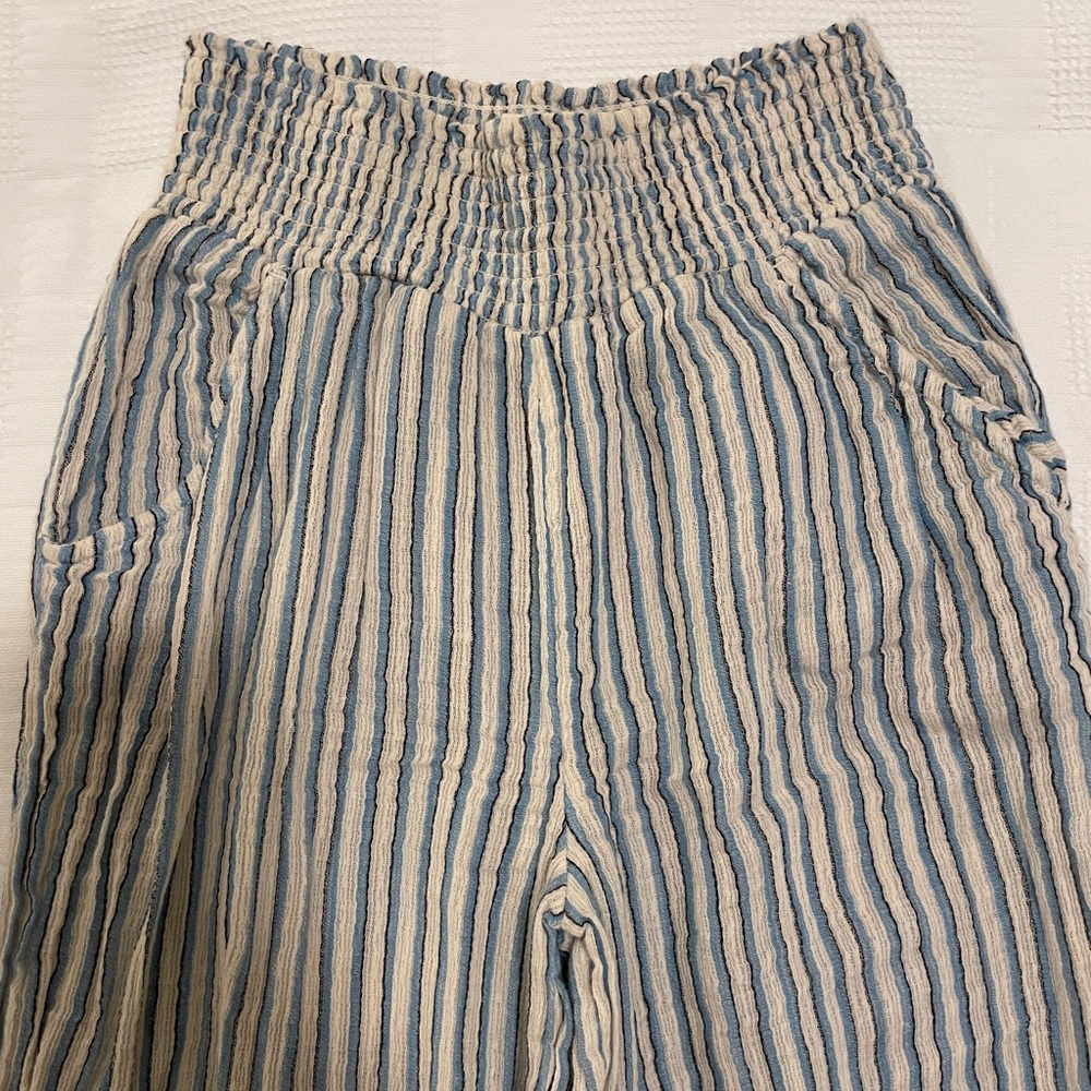 Billabong Stripped Flowy Pants